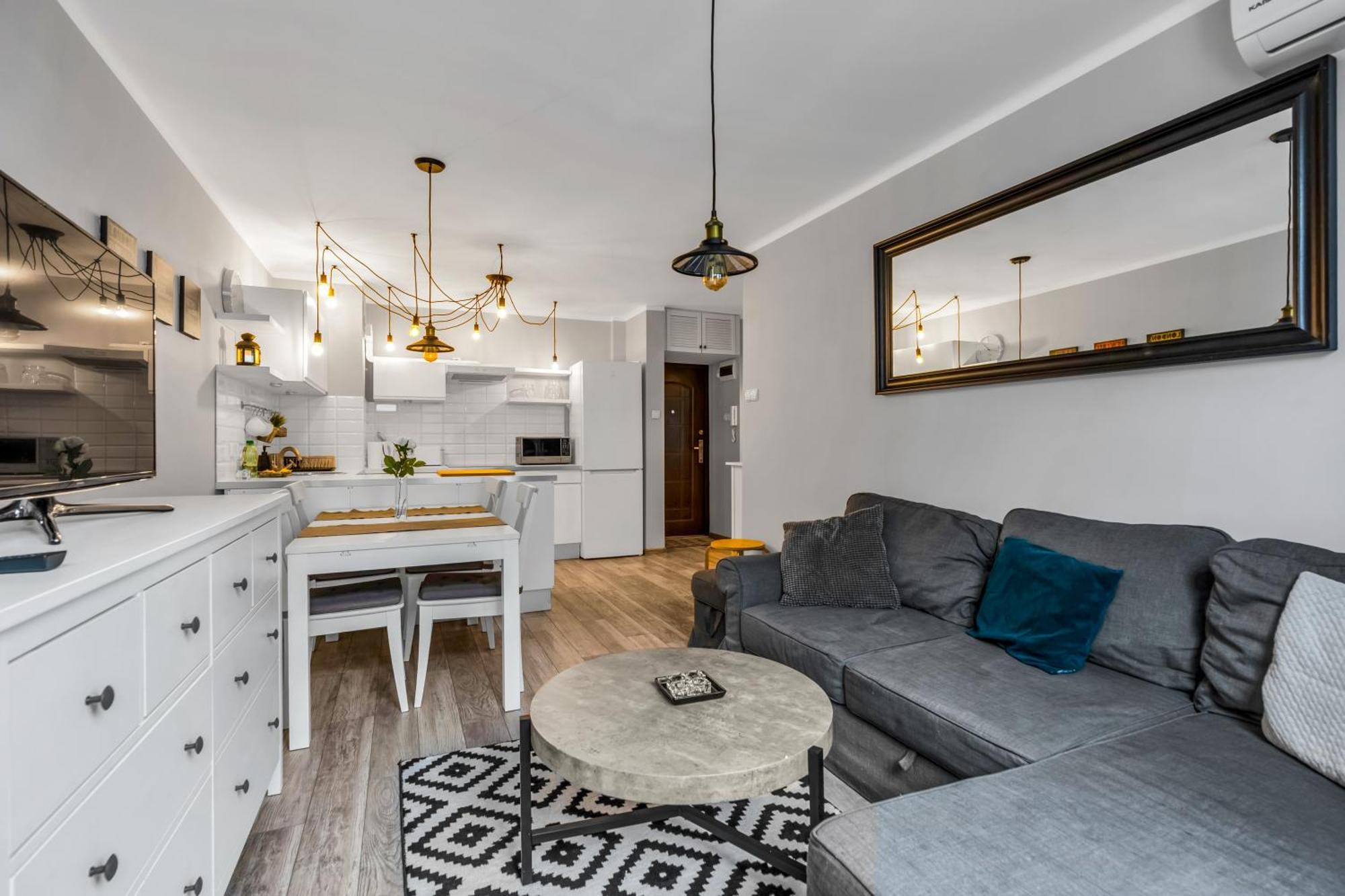Grzybowska 13th Floor Stylish Apartment Warschau